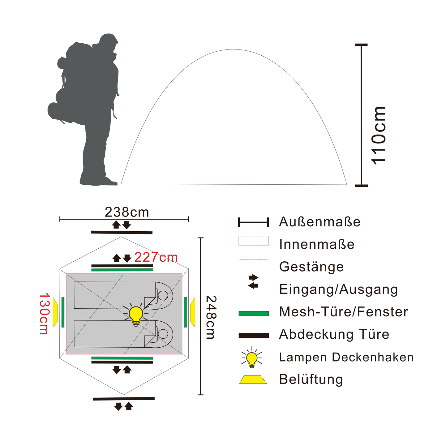KHEMA 2 | leichtes 2-Personen-Kuppel-Trekkingzelt-Zelt-tambu-outdoor-tambu-outdoor