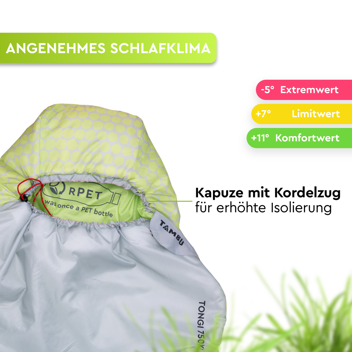 TONGI 750 XL | Mumienschlafsack
