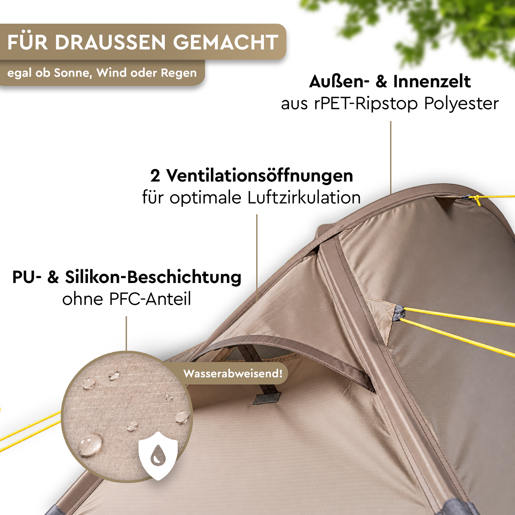 ANDITO 1 | 1-Person Lightweight Trekking Tent