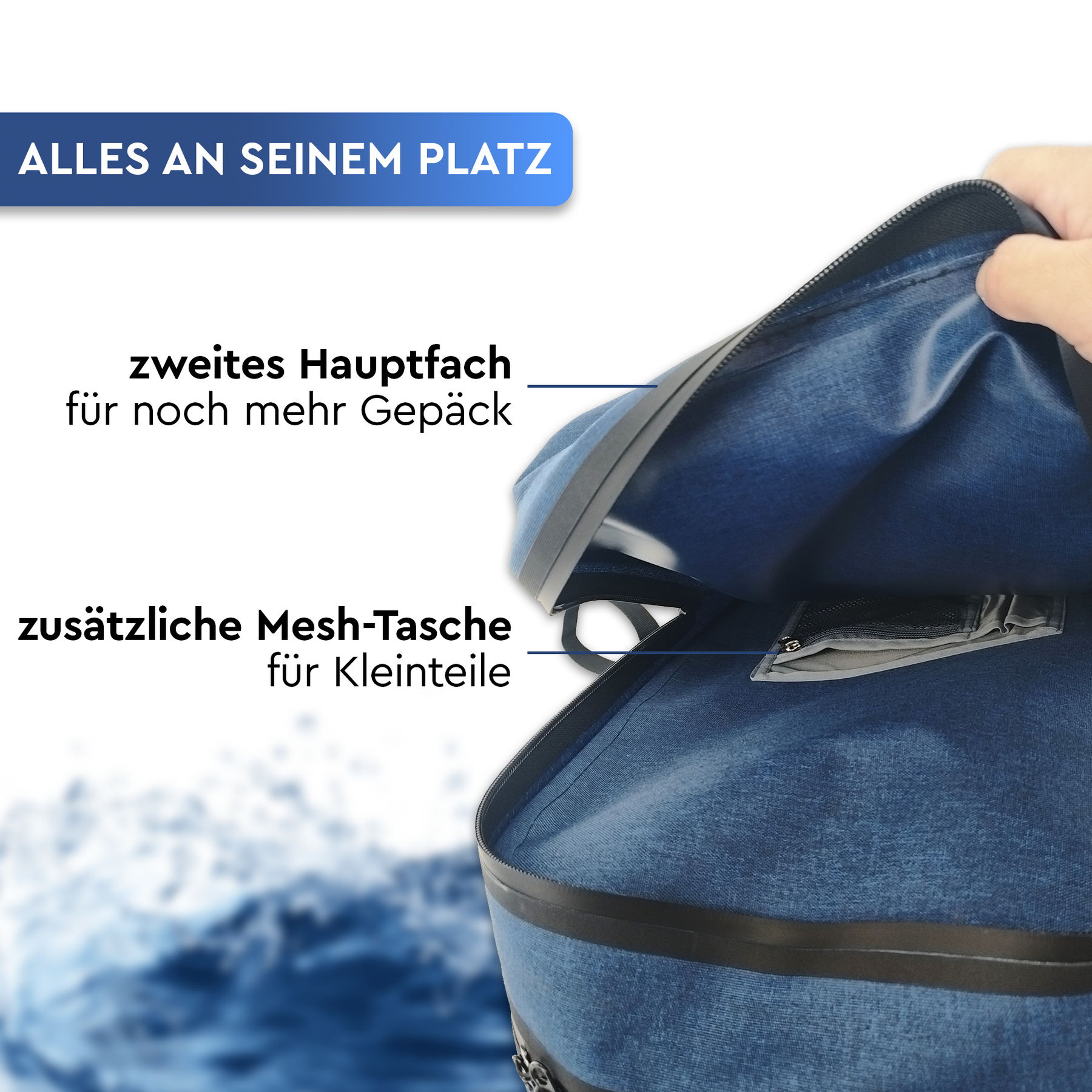 ANIK 22 | Wasserabweisender City-Rucksack mit Laptopfach