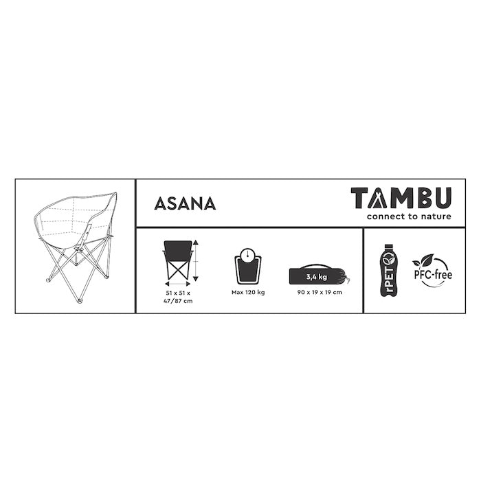 ASANA | Camping-Faltstuhl