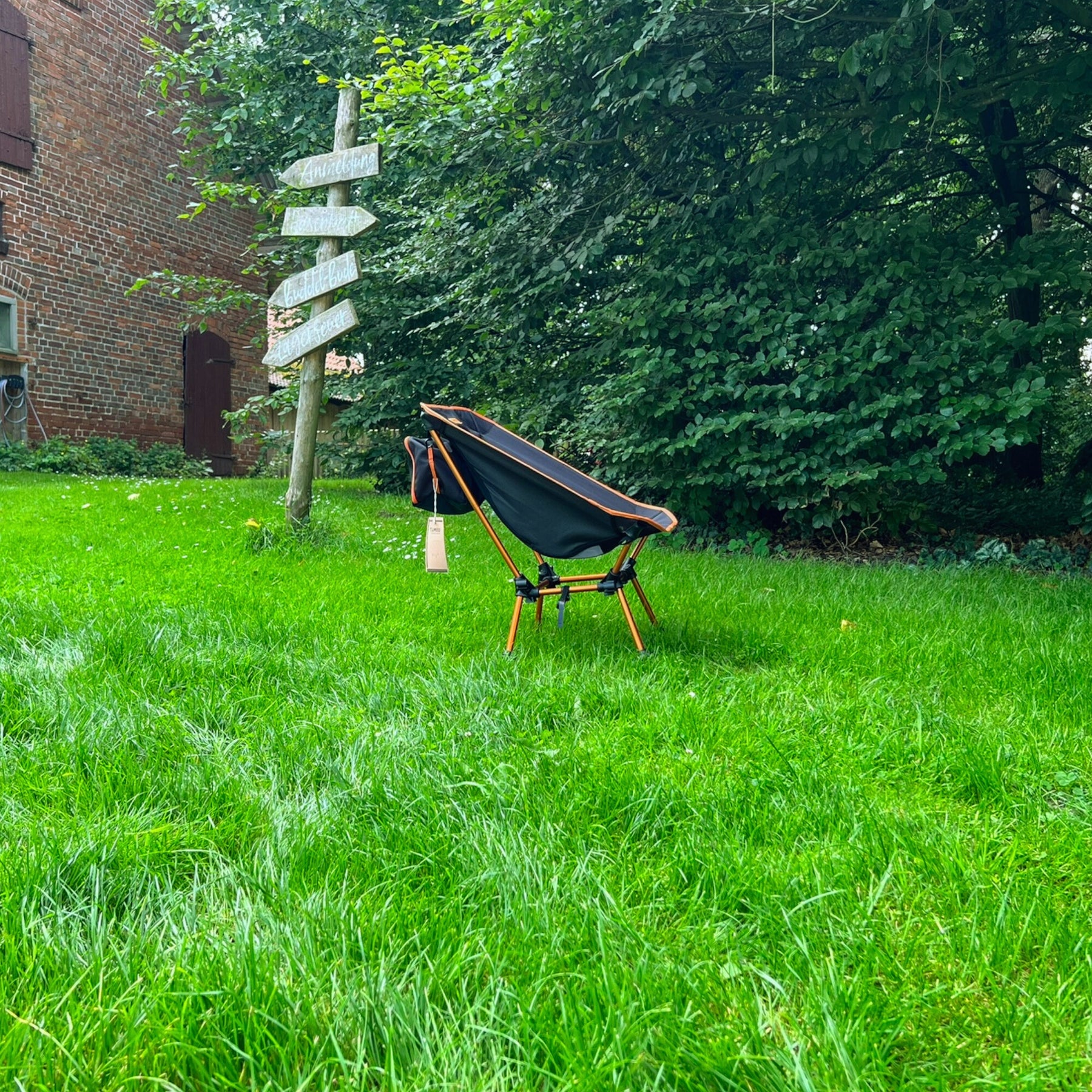 BATASA | Leichter Campingstuhl mit zwei Sitzhöhen