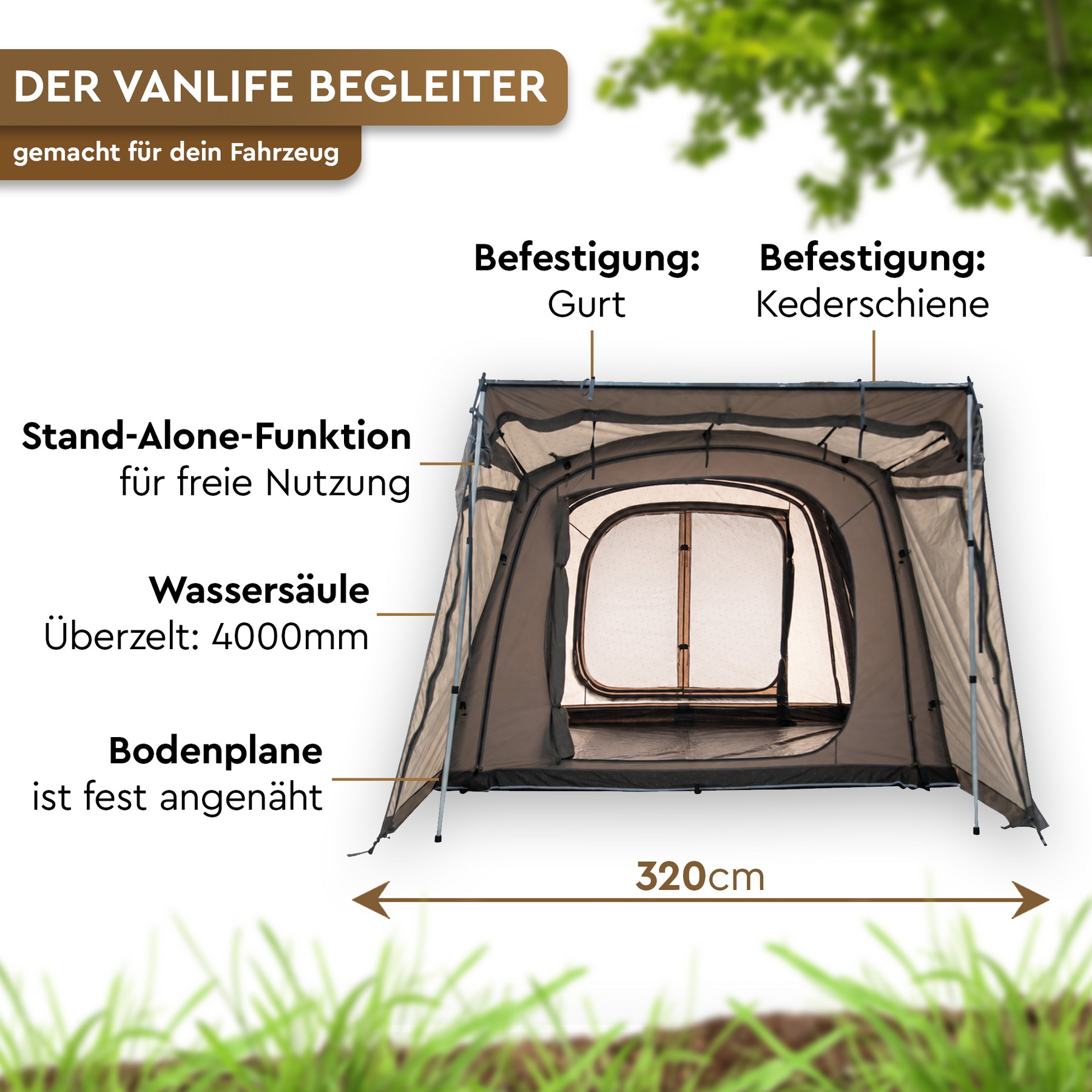 BISALA VAN | Busvorzelt AIR