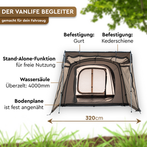 BISALA VAN | Busvorzelt AIR