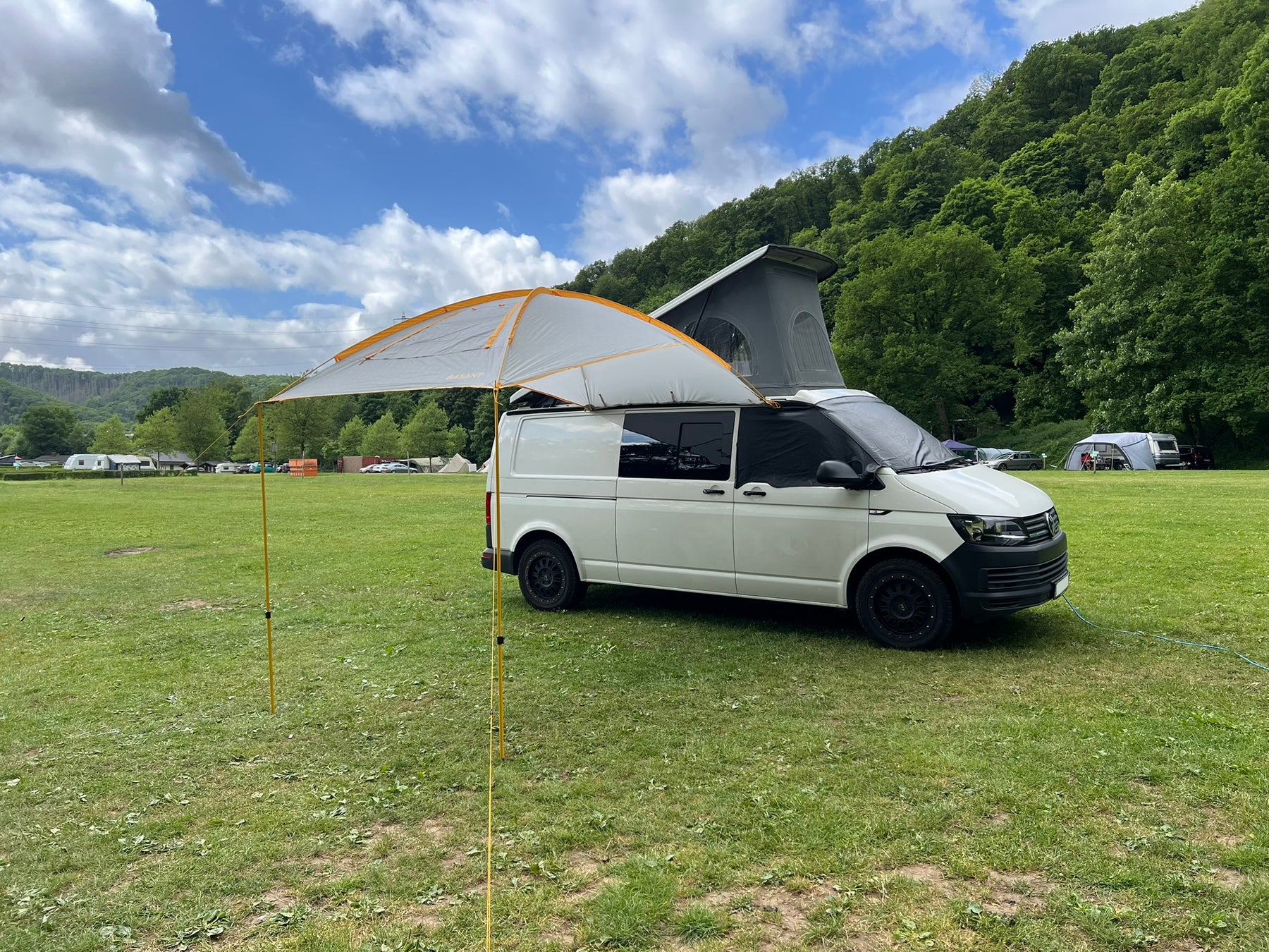 sonnensegel t5 ohne kederschiene BASANT