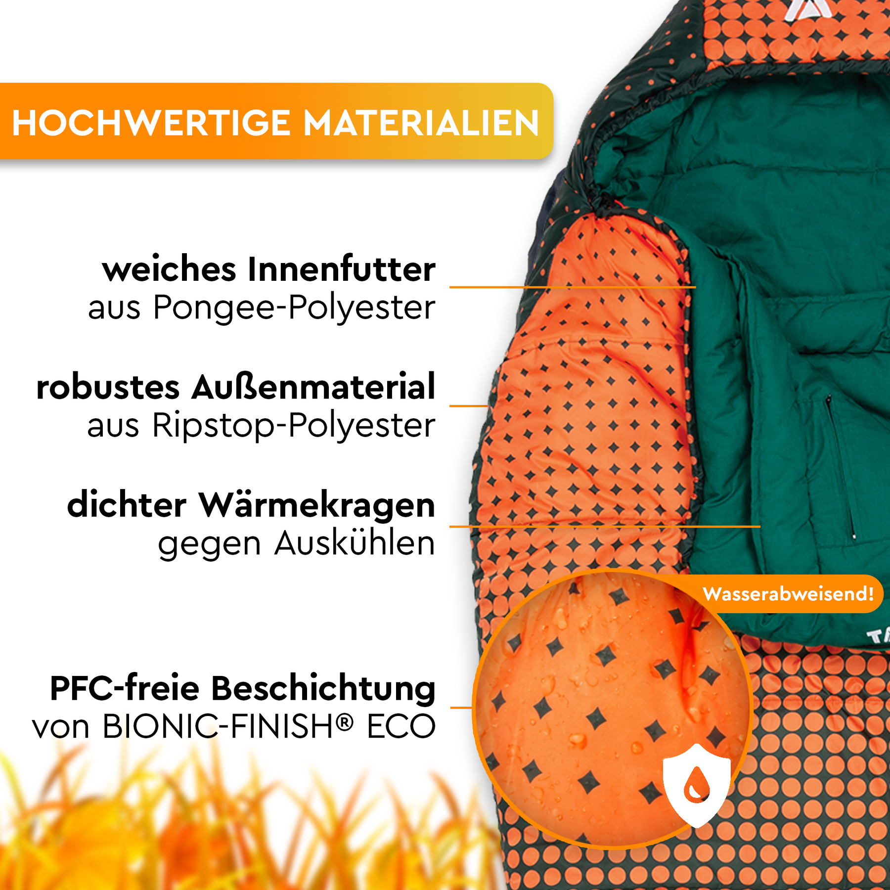 KARA 1600 | Mumienschlafsack