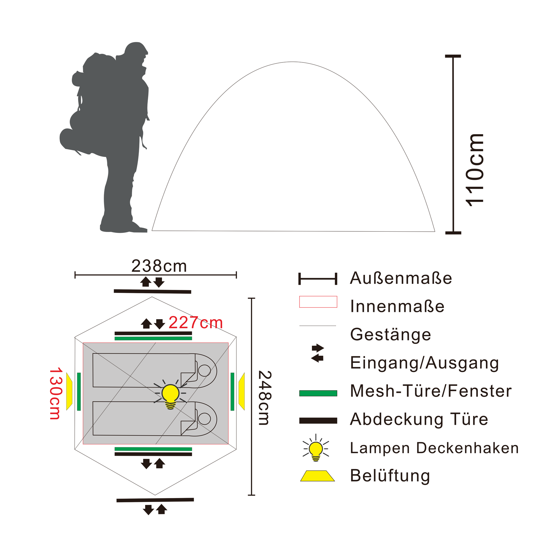 KHEMA 2 | leichtes 2-Personen-Kuppel-Trekkingzelt-Zelt-tambu-outdoor-tambu-outdoor
