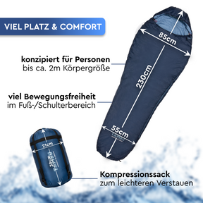 TALU 1500 | Mumienschlafsack