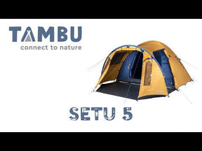 SETU | 5 person dome tent with standing height